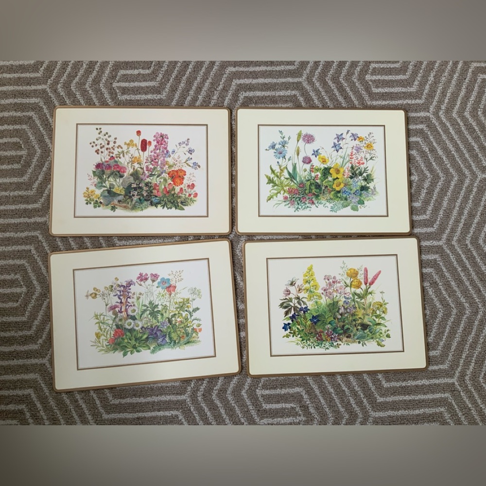 vintage Pimpernel placemats